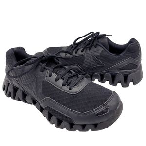 Reebok Zig Evolution Athletic Running Sneakers Shoes BD5564 Black Women's Size 8